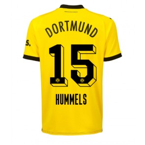 Borussia Dortmund Mats Hummels #15 Koszulka Podstawowych 2023-24 Krótki Rękaw